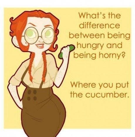 wat is het verschil tussen geil en honger