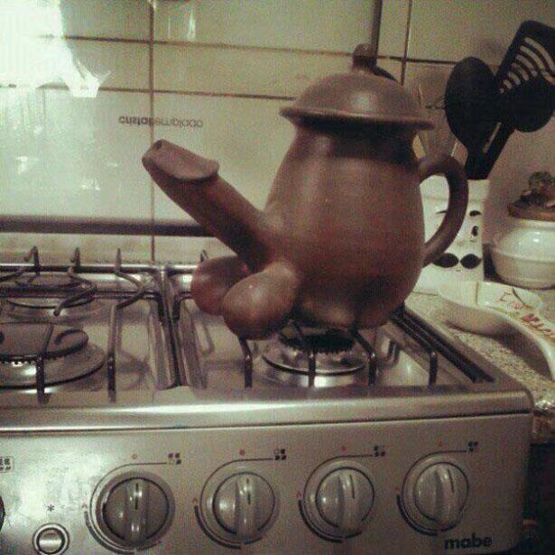 Im a little teapot, short and stout. Here is my handle, here is my spout...