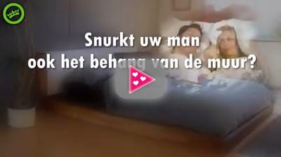 Goeie tip tegen snurkende mannen!